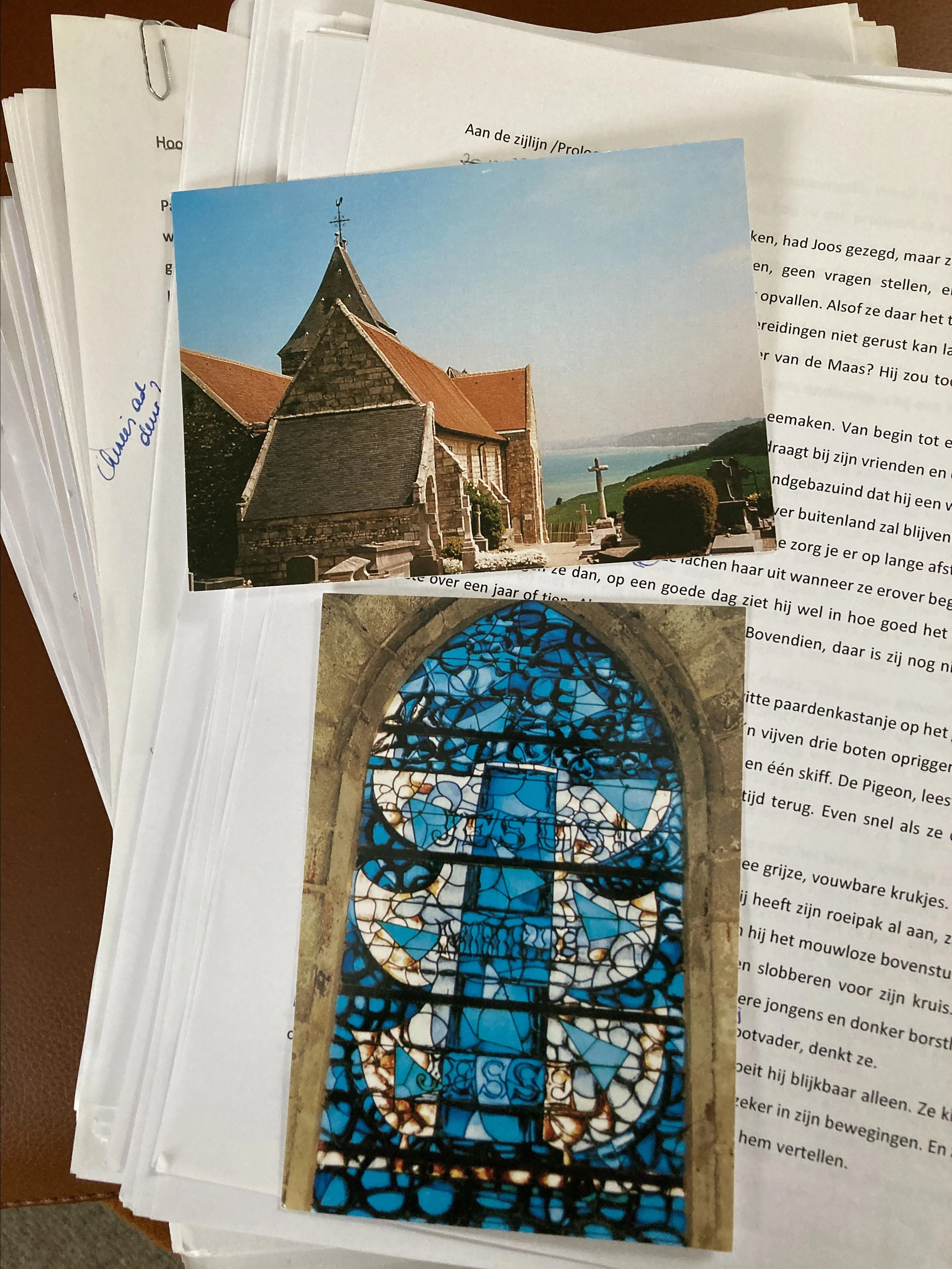 Manuscript Kerkje Varengeville-sur-mer L' Arbre de Jessé van George Braque